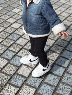 Nike ベビーシューズ スニーカー 白黒 12.0cm