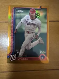 topps JAMES WOOD 15/50