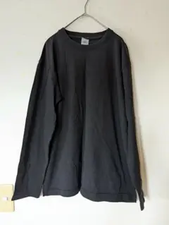 United Athle 長袖カットソー ブラック 5010-01