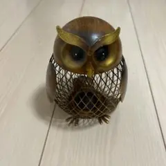 梟の貯金箱