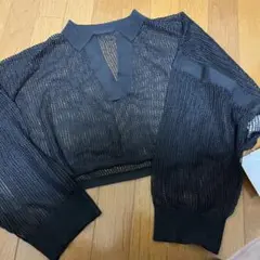 【新品タグ付き】メッシュニット【コラージュ】