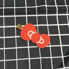 ハローキティ展 前髪クリップ 赤色