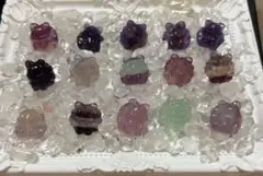 【値下げ】 九尾　フローライト　穴あり　バラ売りOK