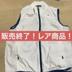 MUNSINGWEAR ストレッチアウターベスト　ゴルフ　白　薄手