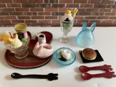 メガハウス 和うさぎの甘味屋さん　ミニチュア　リーメント