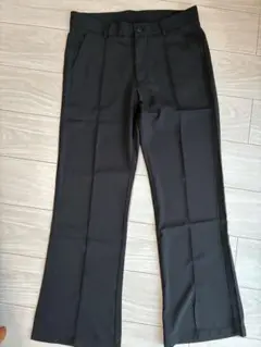 メンズ スラックス フレア 夏Sサイズ