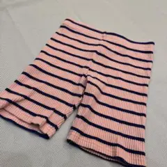 韓国服 BINE JOIE ボーダーレギンス 2XLサイズ