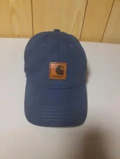carhartt ワークキャップ ブラウン ワンポイント ロゴ　綿混