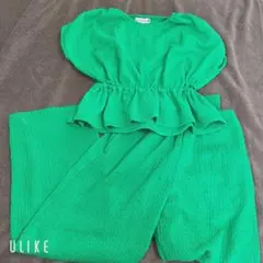 ブランシェス branshes セットアップ 130cm グリーン