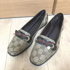 美品⭐️グッチ レディース ローファー 341/2 ドライビングシューズ