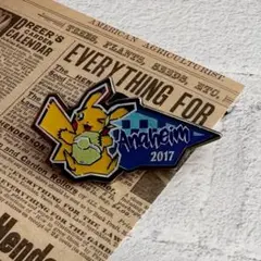 【 海外希少品! 】アナハイム 世界大会 ポケモン金属製 ピンバッジ