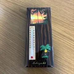 インテリア木製温度計　ishigaki