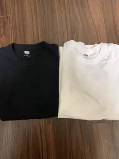 ブラック・ホワイト Tシャツ 2枚セット