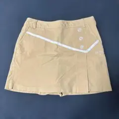 CALLAWAYベージュ ストライプデザイン スカート