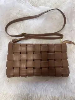 美品 レディース 網目ショルダーバッグ
