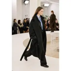 【お値下げ相談】 lemaire / wrap coat xsサイズ 黒