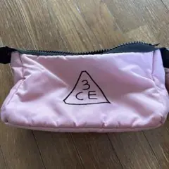 3CE ピンクポーチ 化粧ポーチ 韓国 未使用