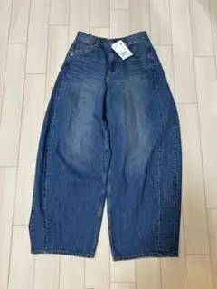 アダムエロペ　バックタックワイドパンツ　新品