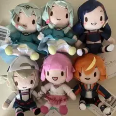 劇場版 プロセカ 壊れたセカイと歌えないミク ふわぷちぬいぐるみ 6個セット