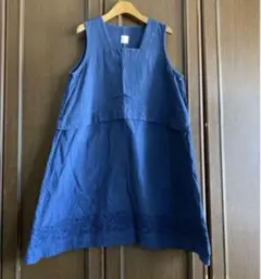 美品　フラワー刺繍ワンピース