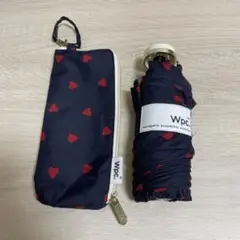 Wpc. ハート柄 折りたたみ傘 晴雨兼用　日傘