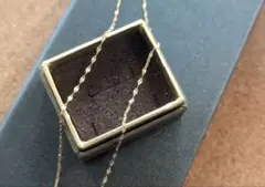 K10　金細工　ペタルチェーン　ネックレス