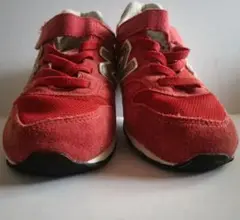 New Balance レッド スニーカー ベルクロ