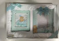水色クマモチーフメモリアル　アルバムセット