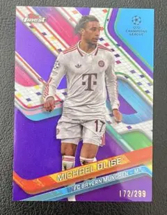 299枚限定　2024-25 Topps ミカエル・オリーズ　バイエルン