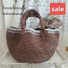 【連休sale中➡️15日まで】mushなミニマルシェバッグ