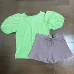 訳あり　格安　H&M トップス、ショートパンツ　2点