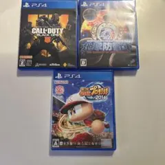 PS4 ゲーム3本セット