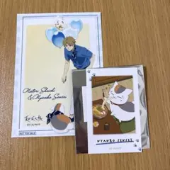夏目友人帳　描き下ろしイラスト　ニャンコ先生の1日ver.　特典　ブロマイド