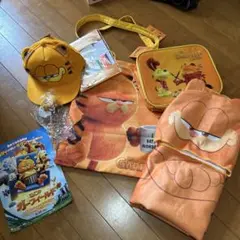 ねこのガーフィールド映画関連商品 セット（ランチバック、プールタオル、バッグ）他