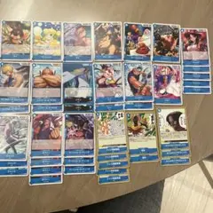 【青色】ワンピースカードゲーム　ノーマルセット