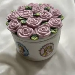 【限定値下げ中】ディズニープリンセス　陶器　小物入れ