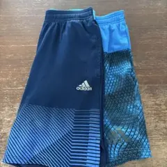 adidas ハーフパンツ　150 ２枚まとめ売り