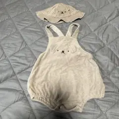 【値下げしました】petitmain ボリス　サロペットセット