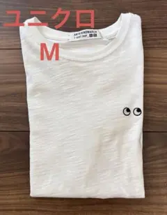 【ユニクロ】ANYHINDMARCH ホワイト 半袖Tシャツ