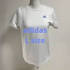adidas ホワイト 半袖Tシャツトップスカジュアルファッション0669