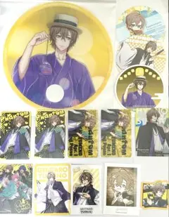 ヒプノシスマイク 夢野幻太郎 クリアうちわ コースター カード類