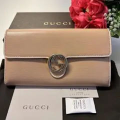 未使用に近い‼️ グッチ GUCCI 財布 長財布 コンチネンタル