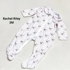 Rachel Riley ドット小鹿柄 カバーオール 3M 綿100％ i100