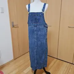 ap retro デニム ジャンパースカート