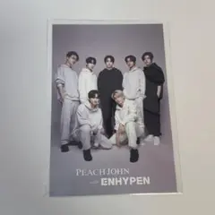 ENHYPEN - 新品未使用　ENHYPEN ピーチジョン　特典ポストカード&amp;ルームウェア　白 ニュース ｜ ENHYPEN JAPAN OFFICIAL SITE