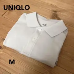 UNIQLO M ライトグレー エアリズムポロシャツ