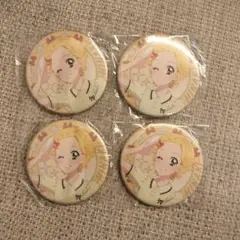 アイカツ リンクリボン 缶バッジ ひなき 4点