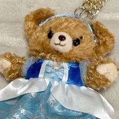 ユニベアぬいぐるみストラップ　シンデレラコス