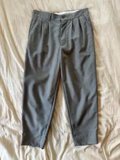 サイベーシックス　 scye basics 2タックパンツ　グレー　36