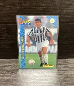 トレーディングカード　パニーニ　フェラーラ　ユベントス　サッカーカード　カルチョ